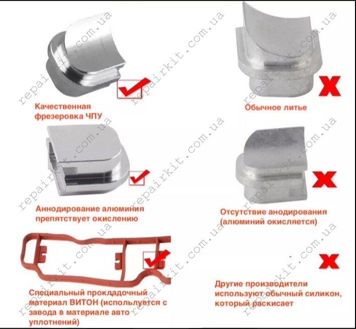 Vortex Damper Plugs VW Audi Skoda 2.0 TFSI EA113 3