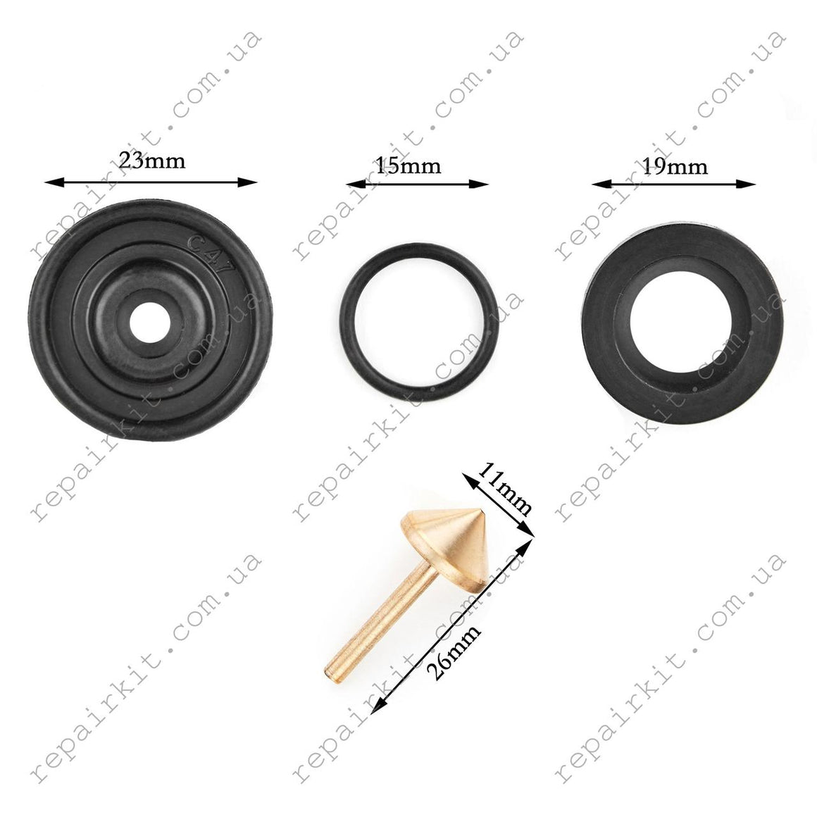 Repair kit for Audi A6 (4F/C6) and Jaguar S-Type stove valves 3