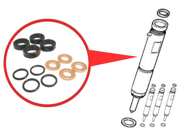 Repair kit of injectors Opel 2.0 2.2 DI / DTI / DT 5