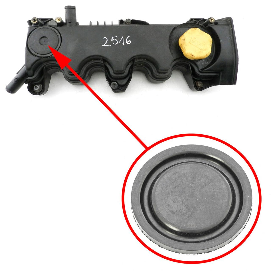 Valve cover diaphragm Fiat, Alfa Romeo, Lancia, Citroen, Peugeot, Opel 1.9D 5607164