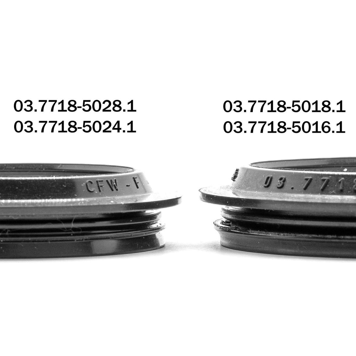Oil seal 03.7718-5016.1 of the vacuum brake booster 3