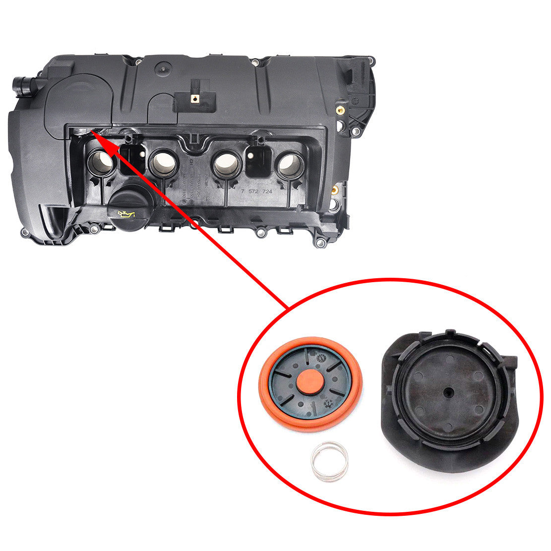 Membrane PCV MINI N12 and Peugeot 308, 207 (A7) 0248.Q5 1