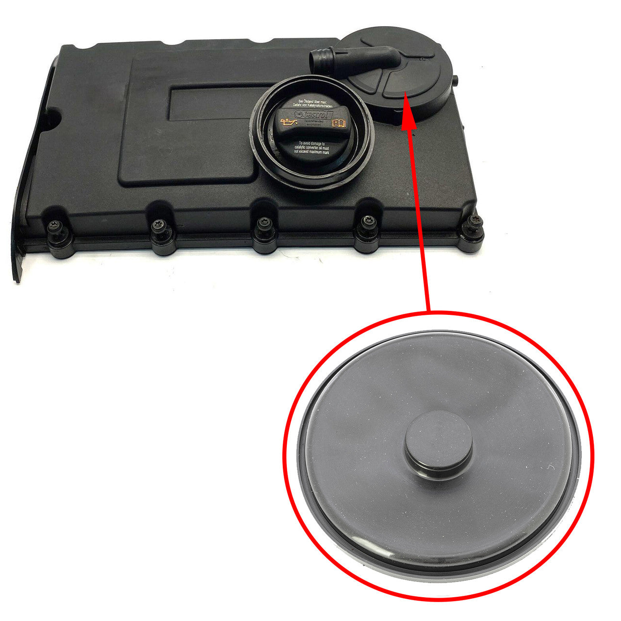Valve cover diaphragm VAG 2.0 TDI 03G103469N, 03G103469R 1