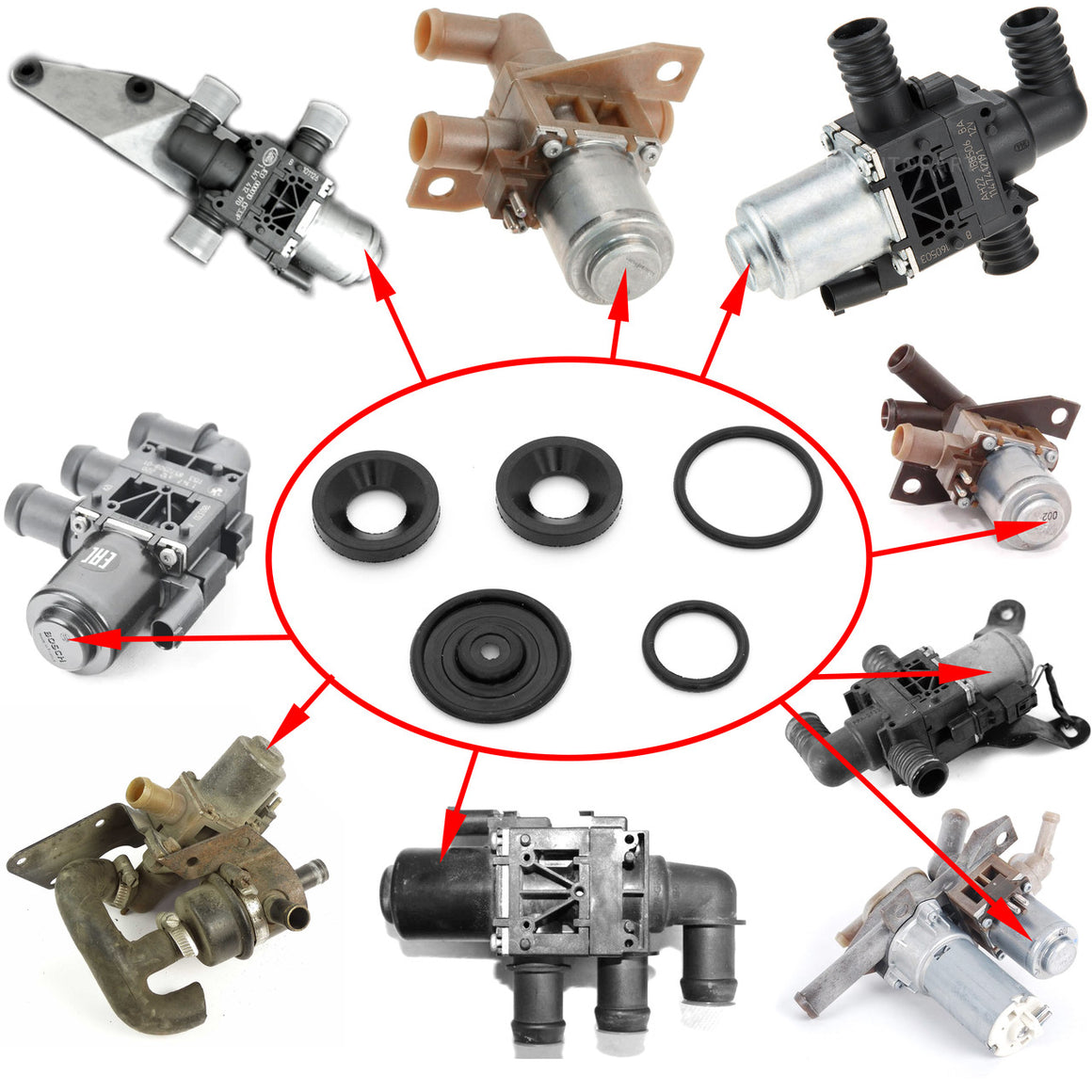 Repair kit for Mercedes-Benz, Range Rover, BMW stove valves 1