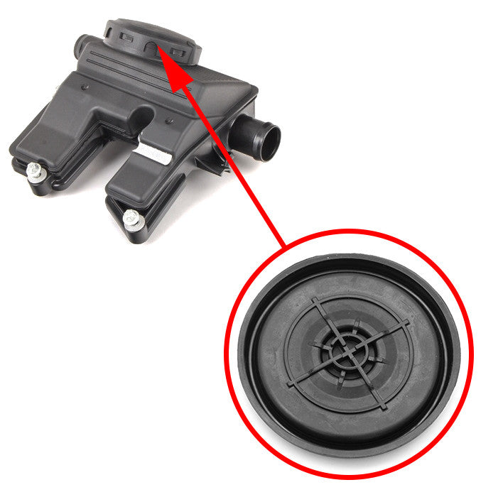 Porsche oil separator membrane with 3.6 V6, 4.8 V8 engines 94810713522