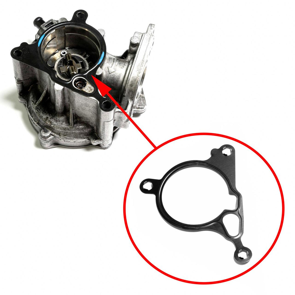VW & Audi 1.8 TFSI and 2.0 TFSI 06J145100P Vacuum Pump Repair Kit 6