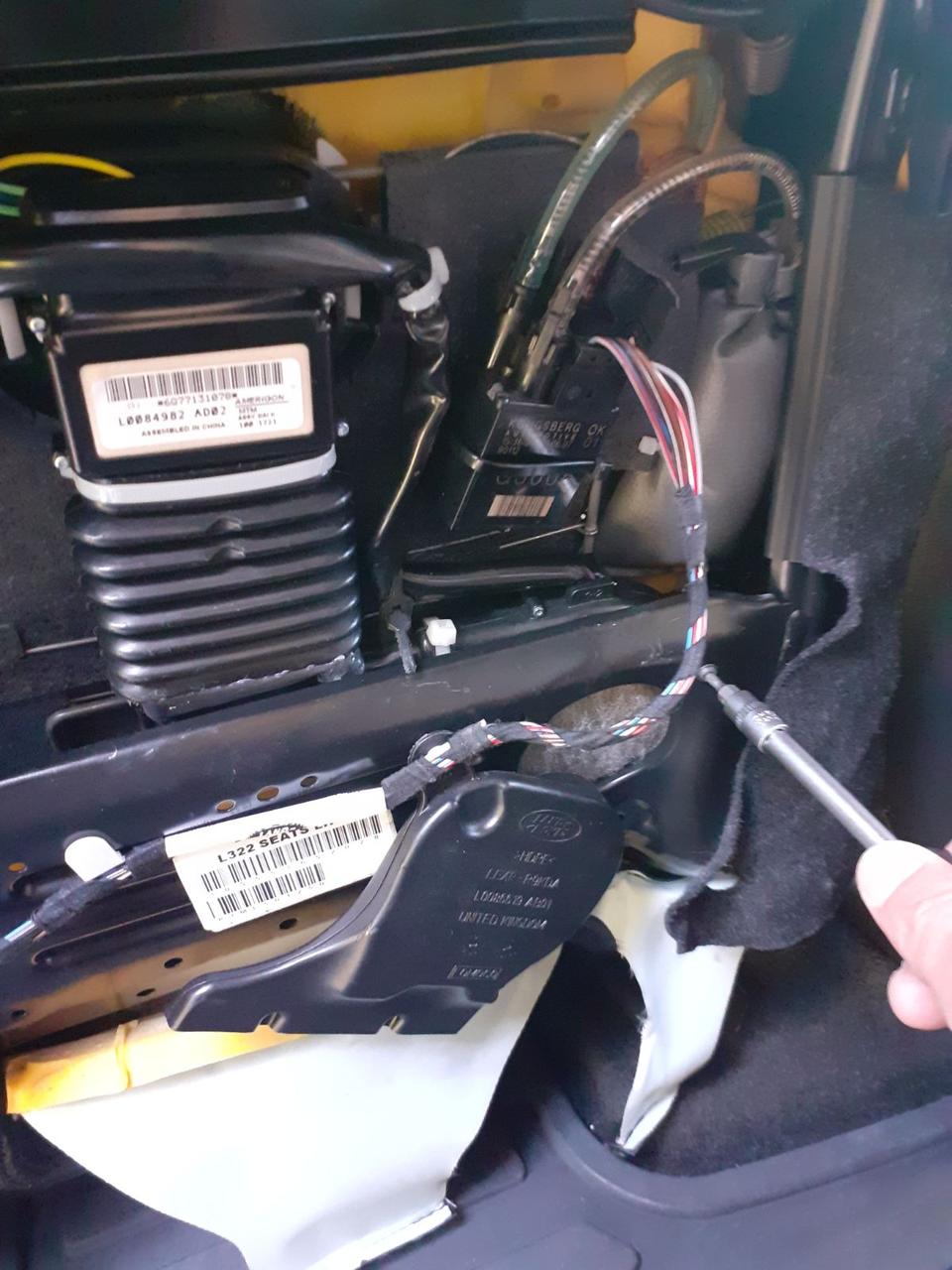 Seat Blowing Motor Corrugation Range Rover L322 HHK500060 8