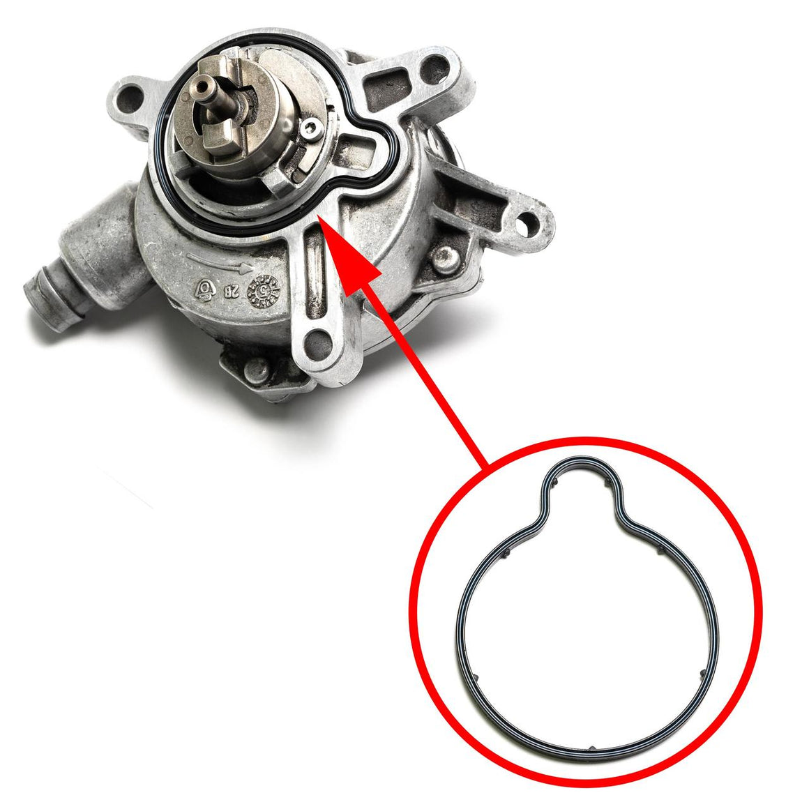 Volvo 2.4 D5 2.0 D3 Vacuum Pump Repair Kit 30731825, 31219463, 08699237 4