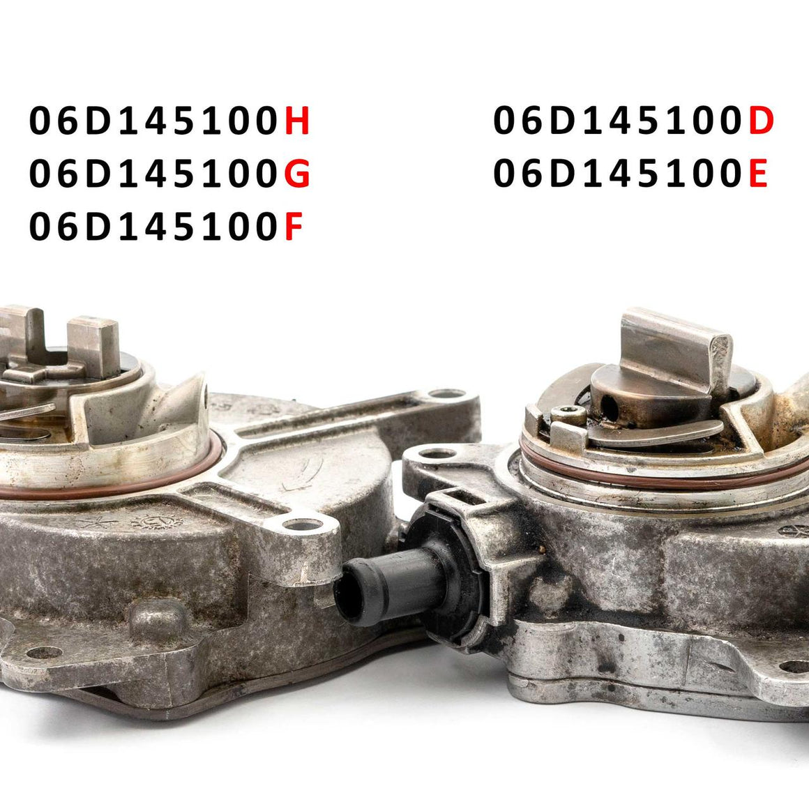 VW & AUDI 2.0T FSI Vacuum Pump Repair Kit 06D145100H and 06D145100E 4