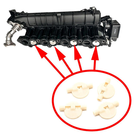 Hyundai/Kia 1.7 CRDI & 1.6 CRDI 283102A804 283102A690 Intake Manifold Vortex Damper Repair Kit 1