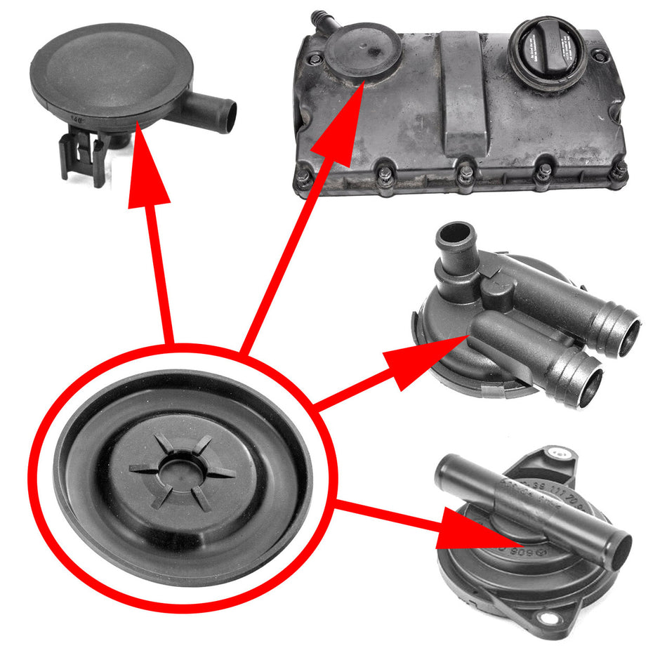 Membrane PCV VAG 038103469AA, Mercedes 6060100091, Opel 24414343