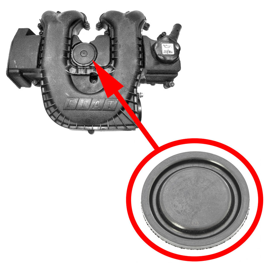 Valve cover diaphragm Fiat, Alfa Romeo, Lancia, Citroen, Peugeot, Opel 1.9D 5607164