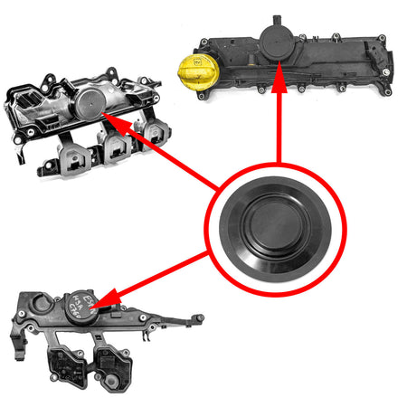 Oil separator membrane Renault, Nissan, Opel K9K 8200673395, 8200924262, 1326400Q0H 1