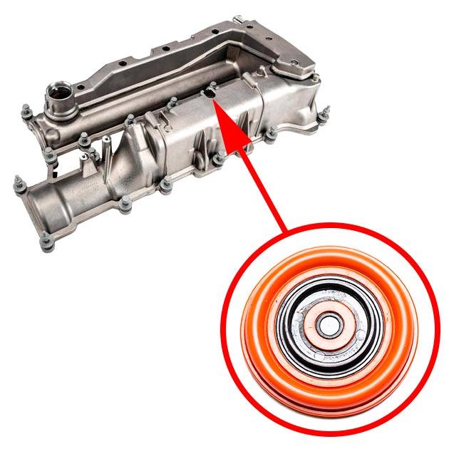 Valve cover diaphragm GM Opel 5607229, 55596087, 55590969
