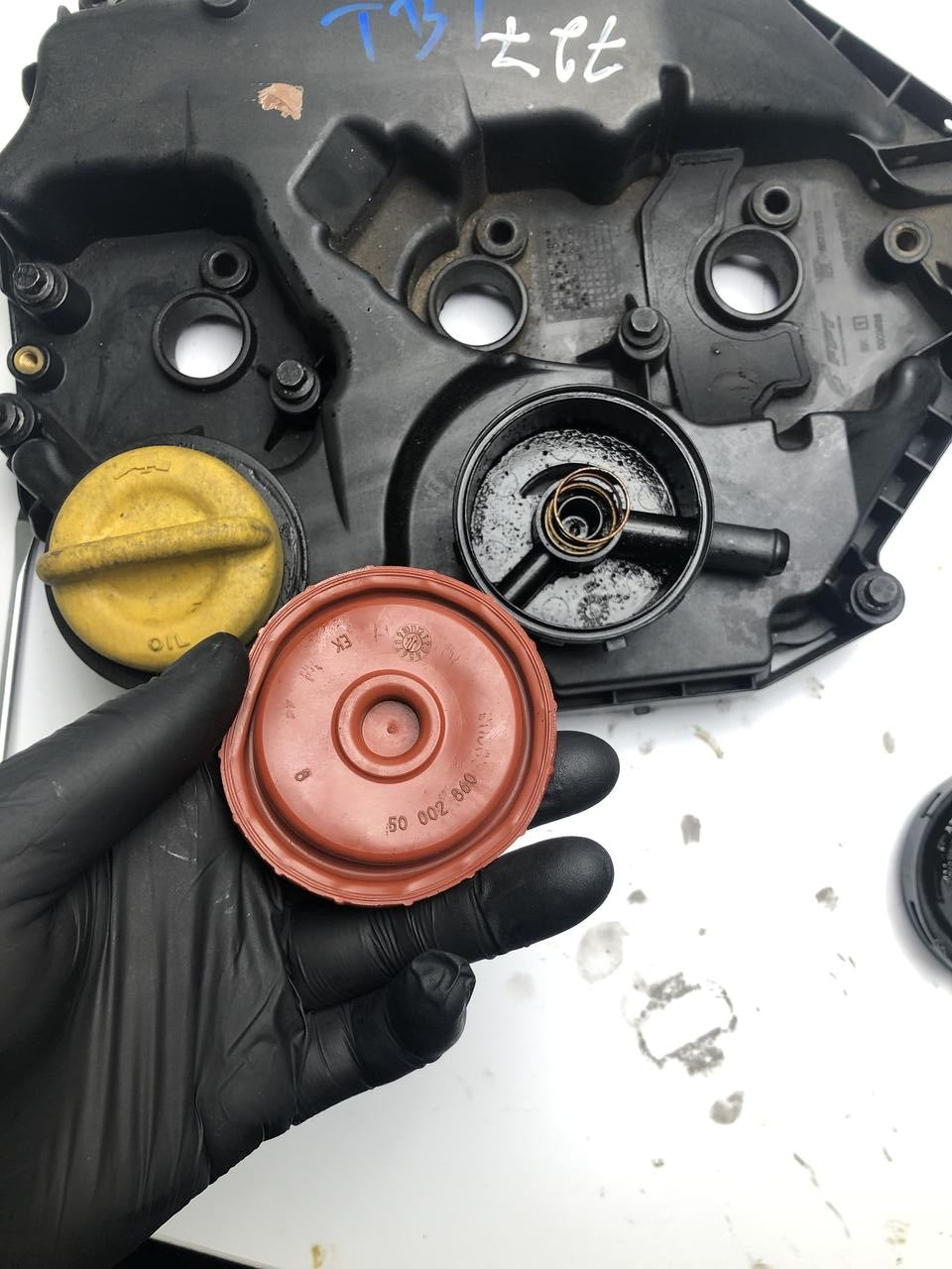 Alfa Romeo 1.75 TBI & 1.8 TBI Oil Separator Membrane 50002860 55215132 68242274AA 6