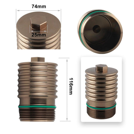 VAG EA888 Aluminum Oil Filter Cover 4