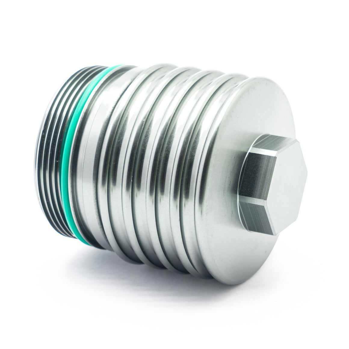 Aluminum BMW B48 Oil Filter Cover 1