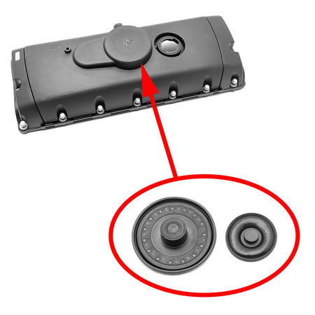 VAG 2.5 TDI BNZ 070103469B Valve Cover Diaphragm Kit (070103503E, 07Z103503H) 1