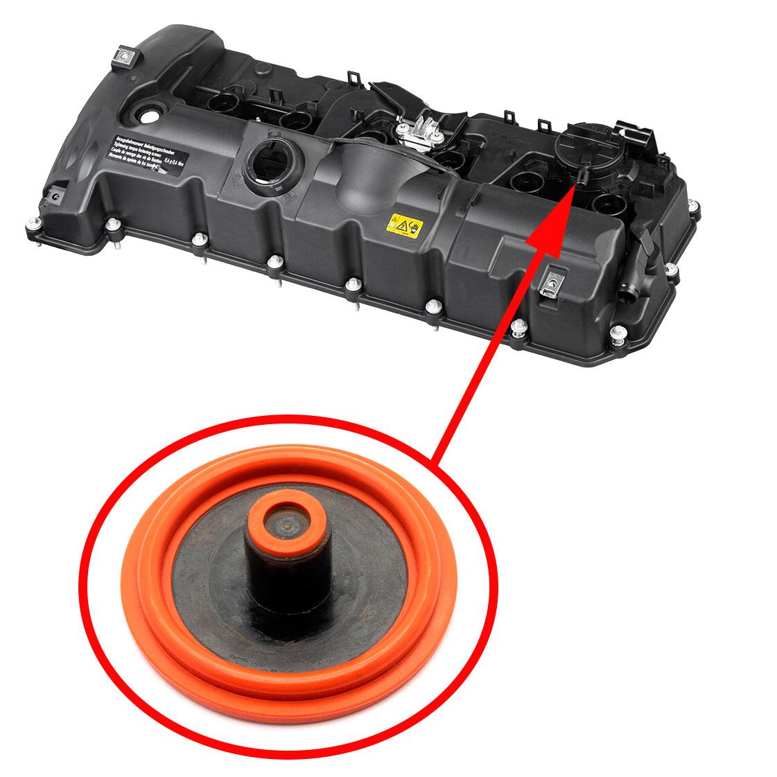 PCV membrane BMW N52, N52N, N52K, N52T, N51, N53 11127552281 and 11127548196 1