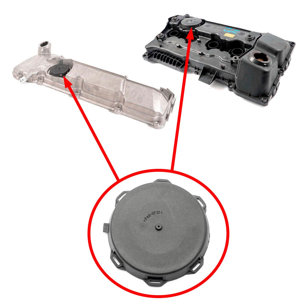 Valve Cover Breather Cover BMW N45, N45N, N45T 11127568579 and M56 11127521086 1