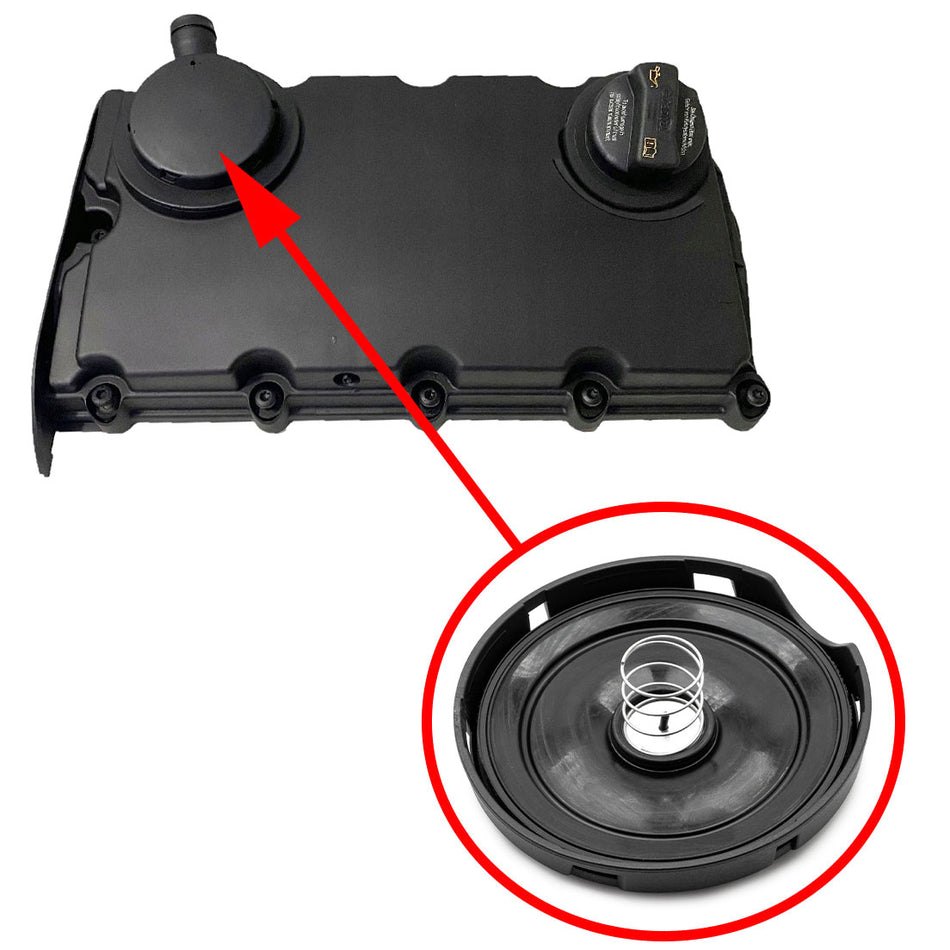 Valve cover repair kit AUDI A6, A4 2.0 TDI 03G103469K, 03G103475B