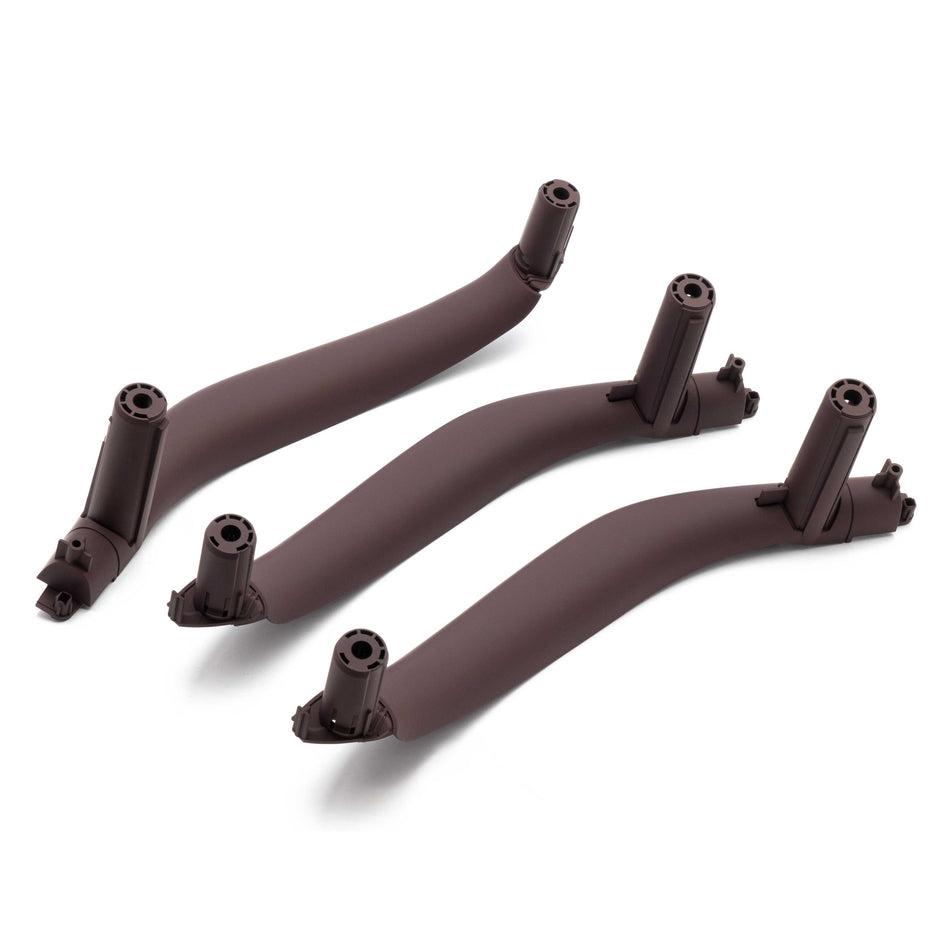 Set of interior handle covers for BMW X5 F15, X6 F16, X5M F85, X6M F86 Mocha