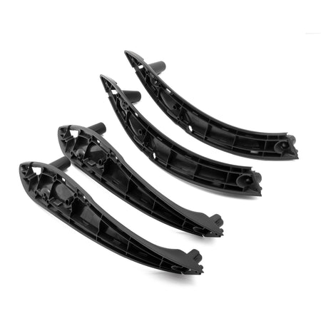Set of interior handle covers for BMW F34, F36 Black SCHWARZ 1