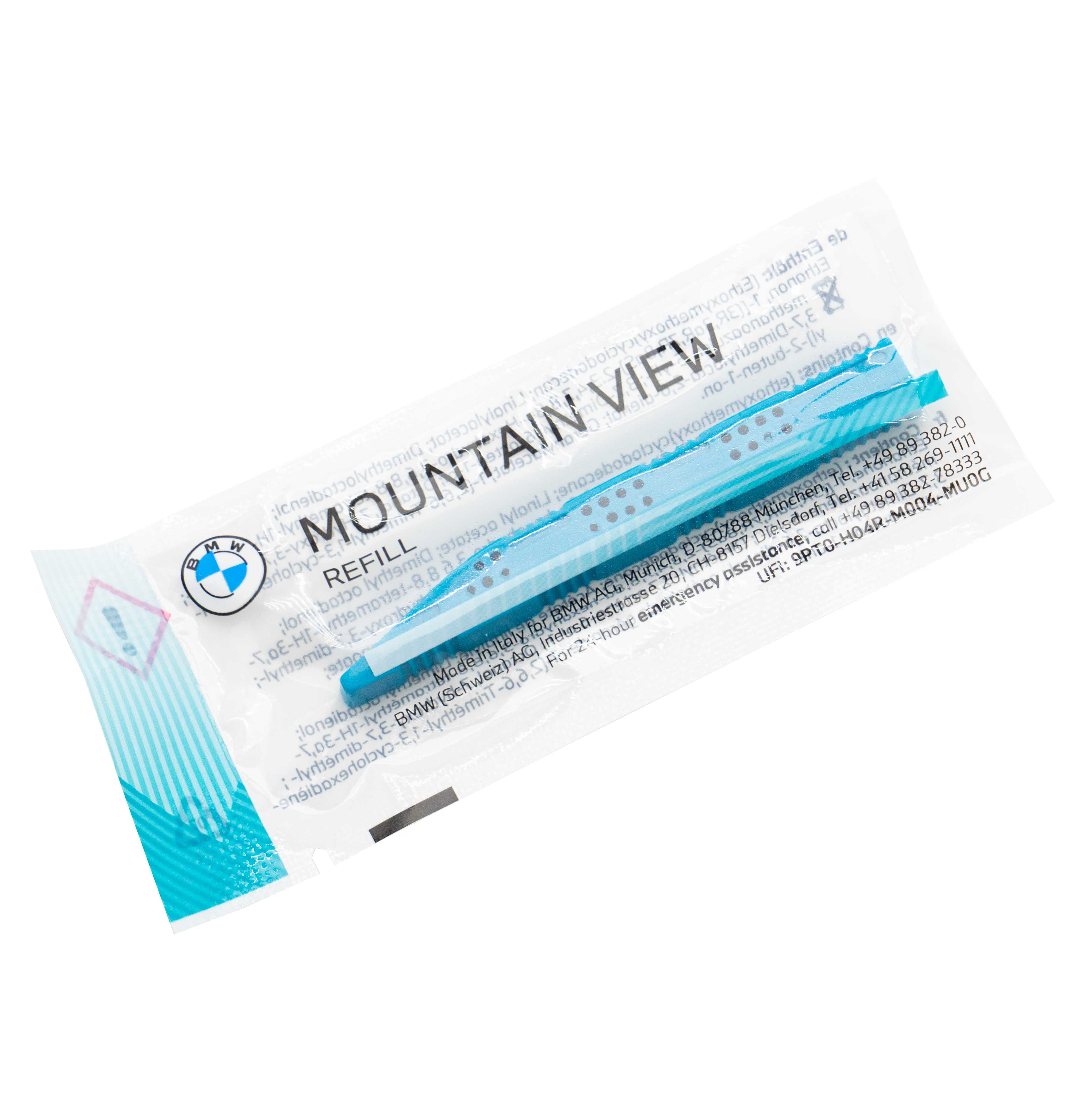 Set of replacement cartridges for air freshener BMW Natural Air Mountain View 83125A7DCA2 blue 4