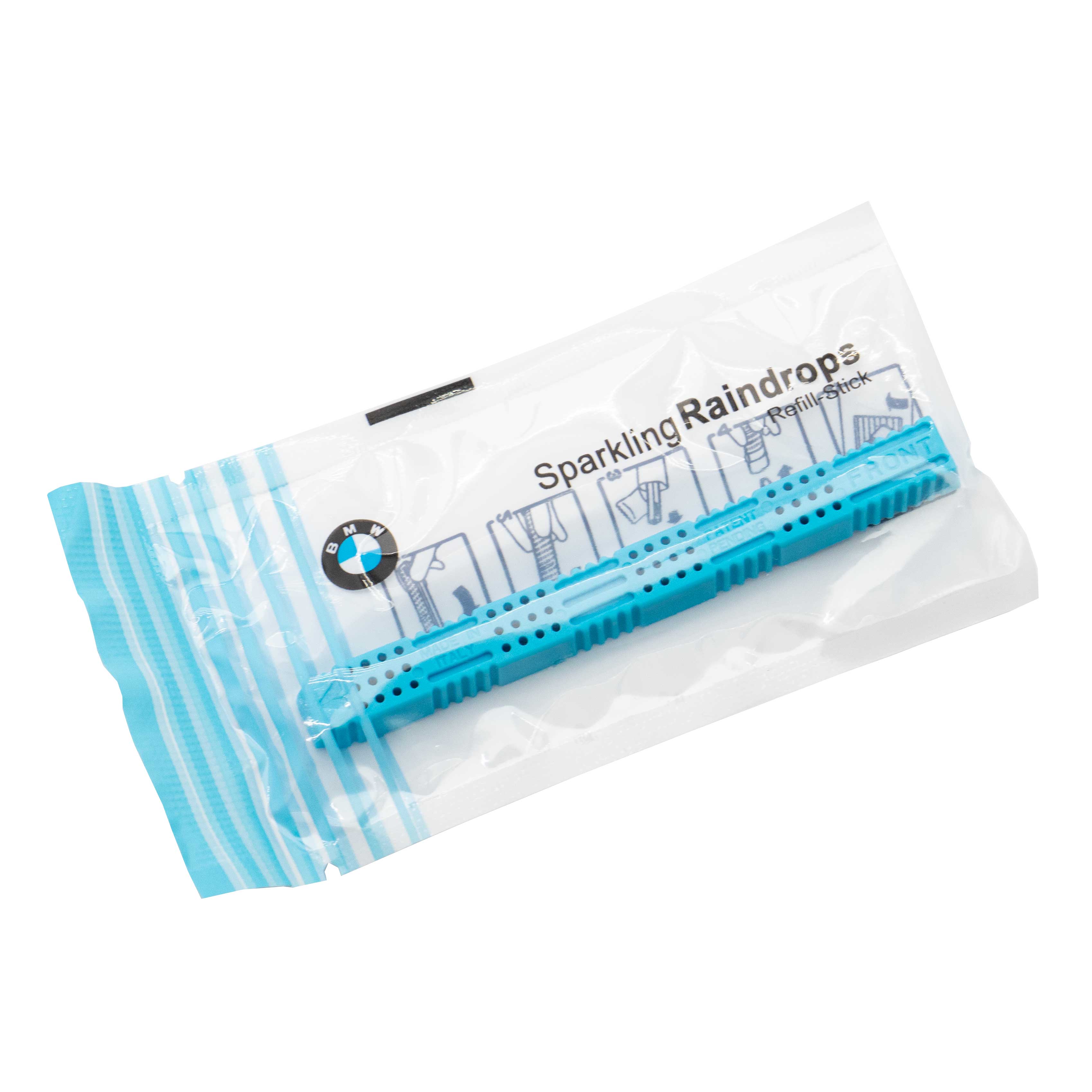 Set of replacement cartridges for air freshener BMW Sparkling Raindrops 83122285679 blue 4
