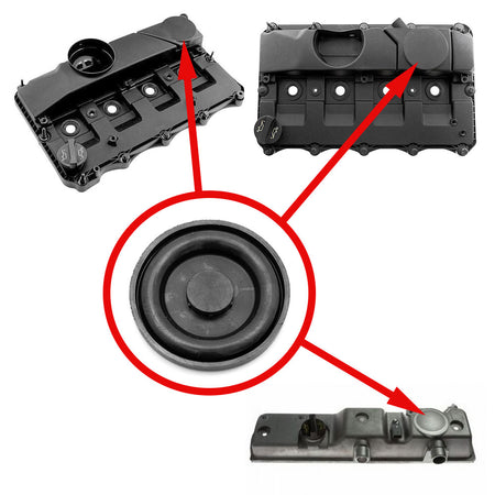 Valve Cover Diaphragm Citroen Fiat Ford Peugeot 2.2 TDCI 1526690, 9659489880, 0248P9 1