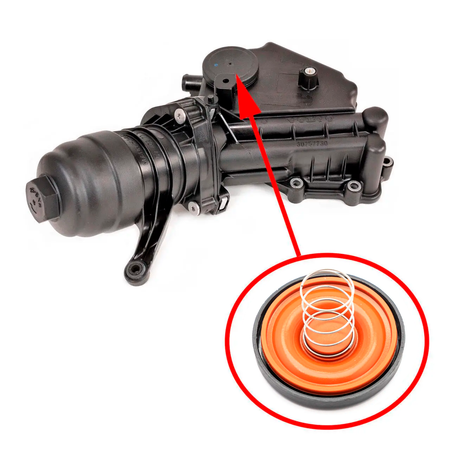 Oil filter housing repair kit Volvo 2.0D, 2.4D, 2.5D 30757730 1