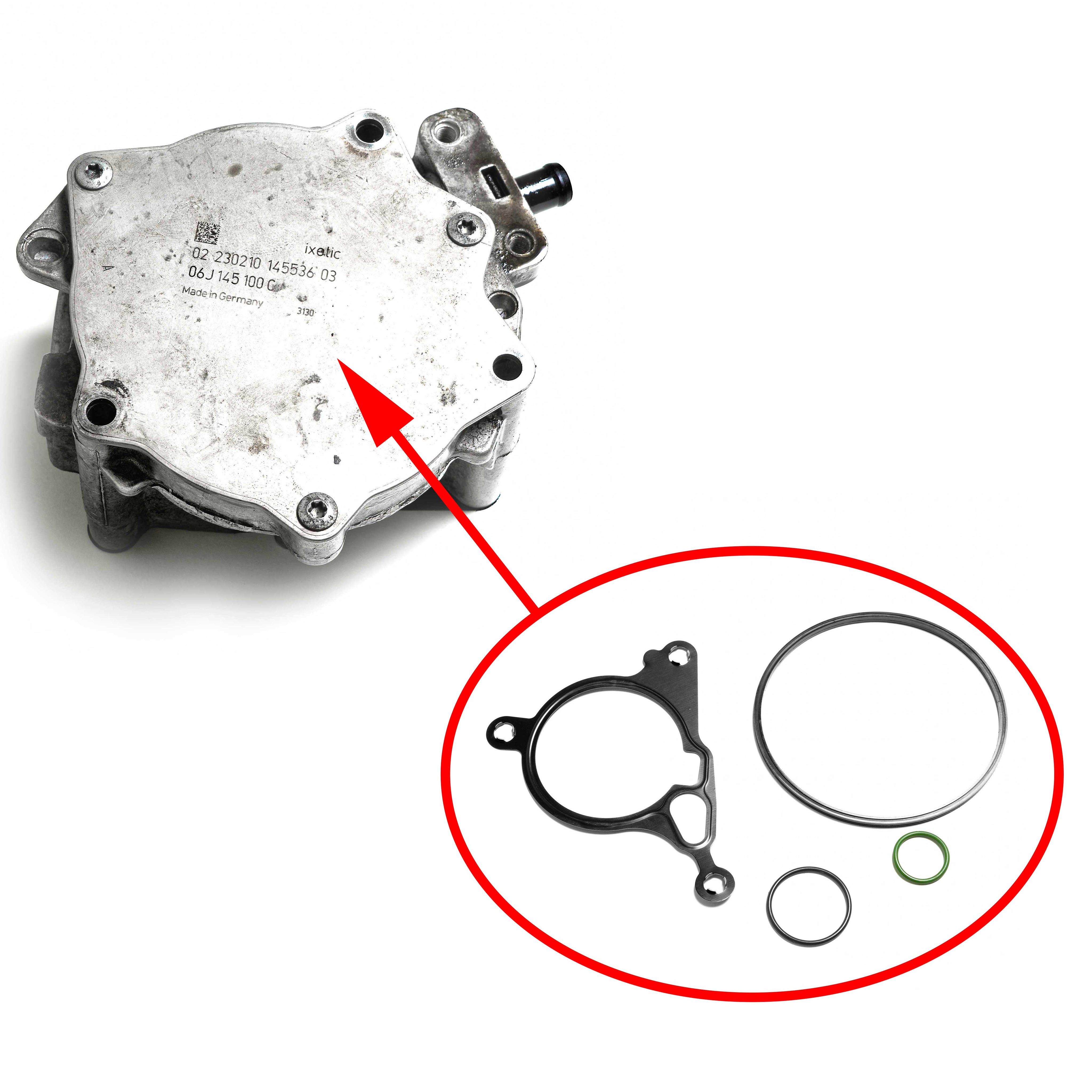 VW & Audi 1.8 TFSI and 2.0 TFSI 06J145100P Vacuum Pump Repair Kit 1