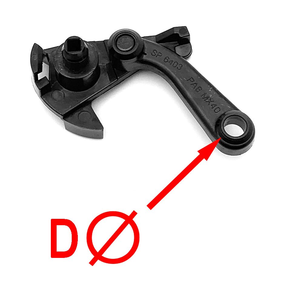 Intake manifold repair kit BMW N57N, N57Z 11617811909 3