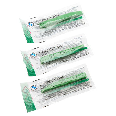 Set of replacement cartridges for air freshener BMW Natural Air Forest Air 83125A7DCA3 green 3