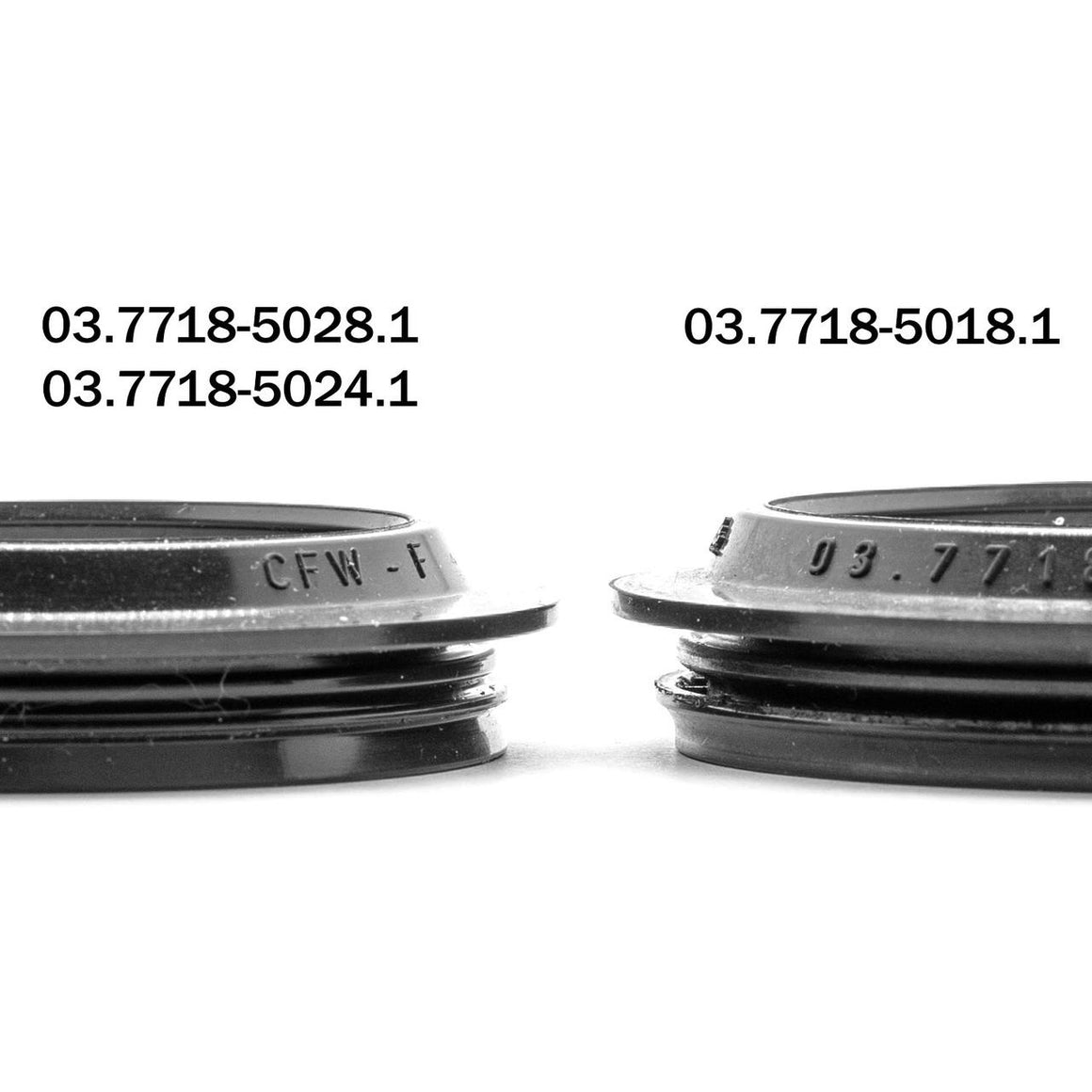 Oil seal 03.7718-5028.1 of the vacuum brake booster 3