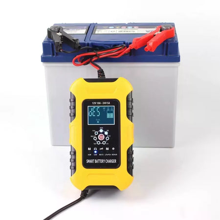 Foxsur car battery charger 12V 10A / 24V 5A 9