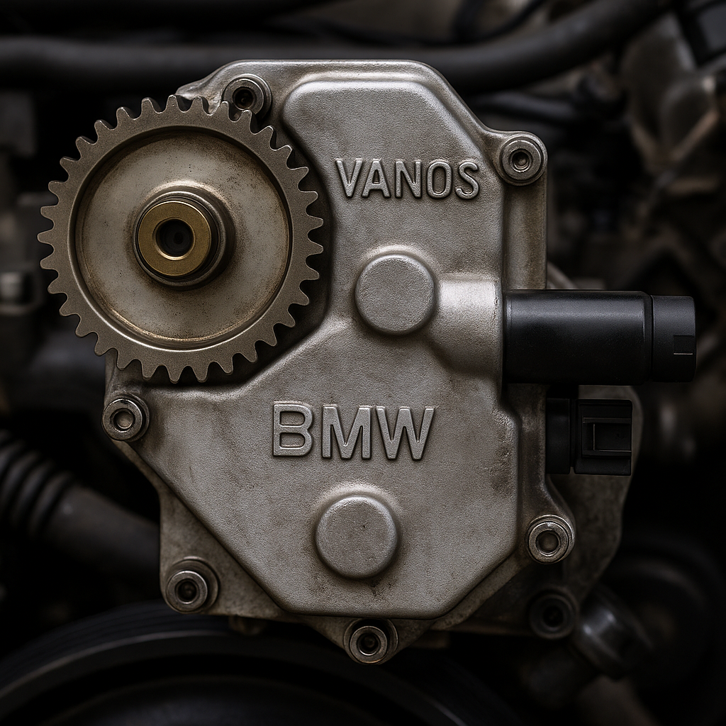 Gas distribution system in BMW cars