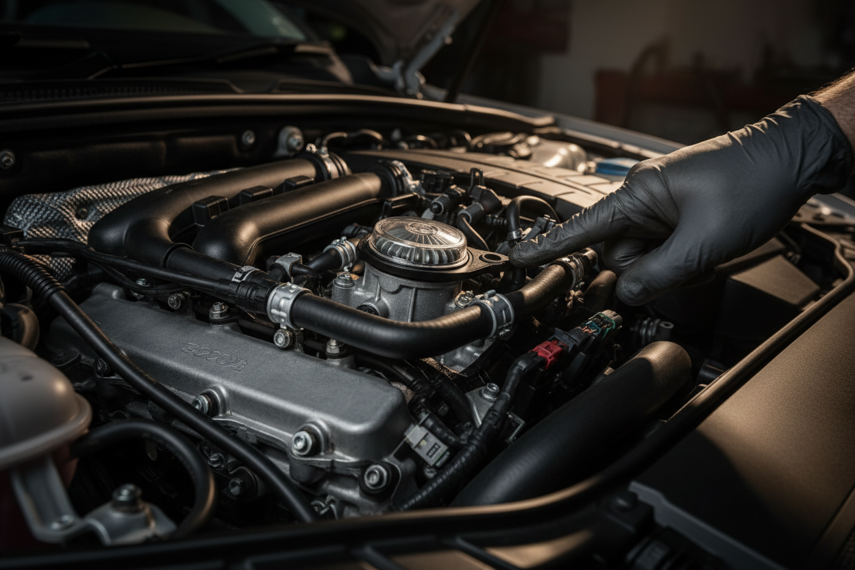 Audi 2.0L: How to Tell if the Problem Is the PCV Membrane and Not the Breather Hoses