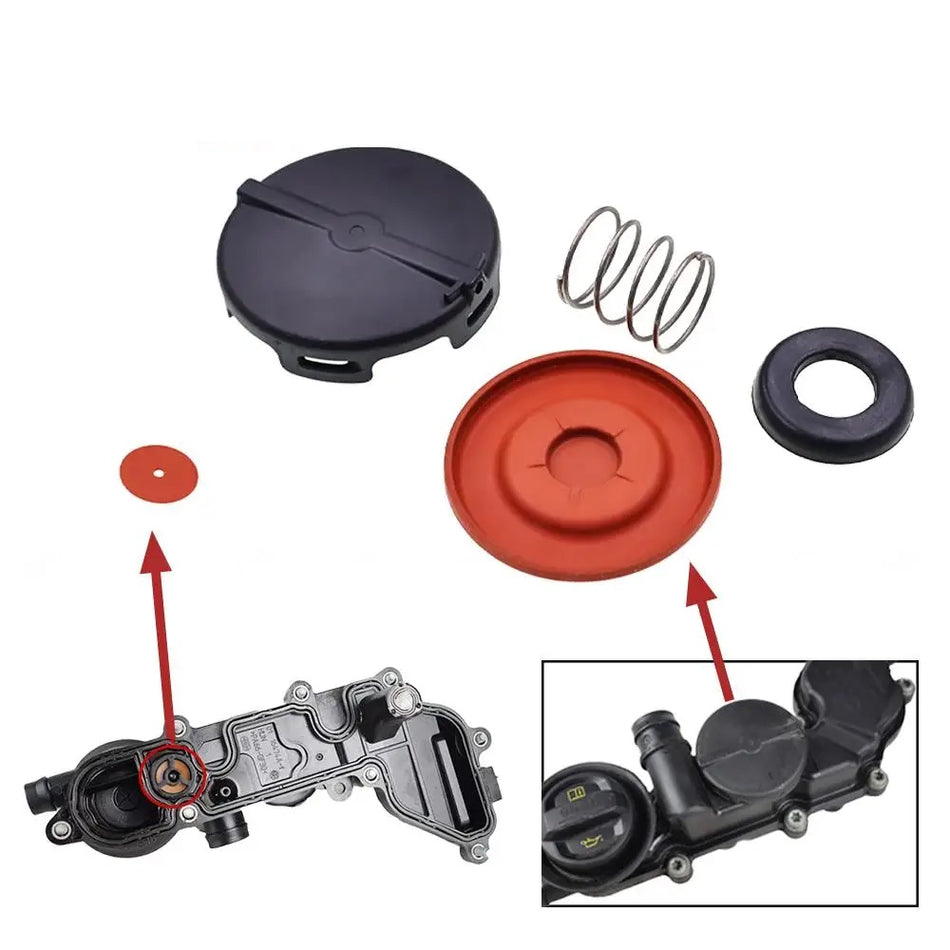 Kit de reparación enfriador de aceite VAG 1.5 TSI 05E103495B, 05E103495J 