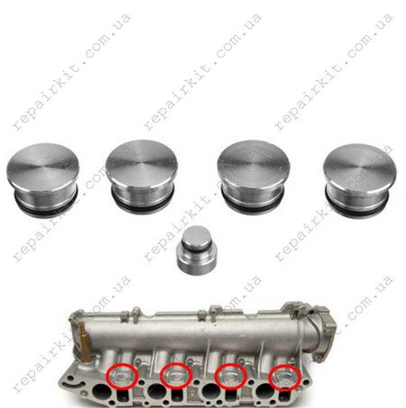 Swirl flap plugs Opel Z19DTH Z19DTJ 55210201 18mm 3