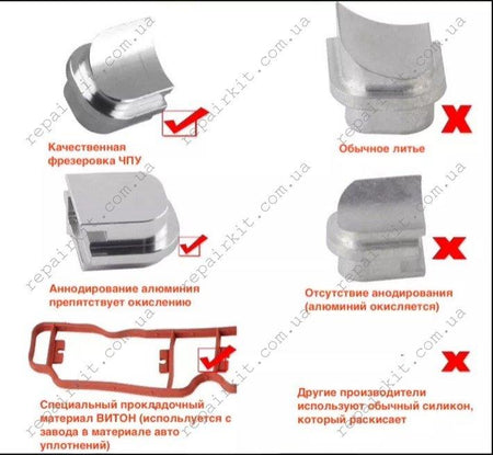 Vortex Damper Plugs VW Audi Skoda 2.0 TFSI EA113 3