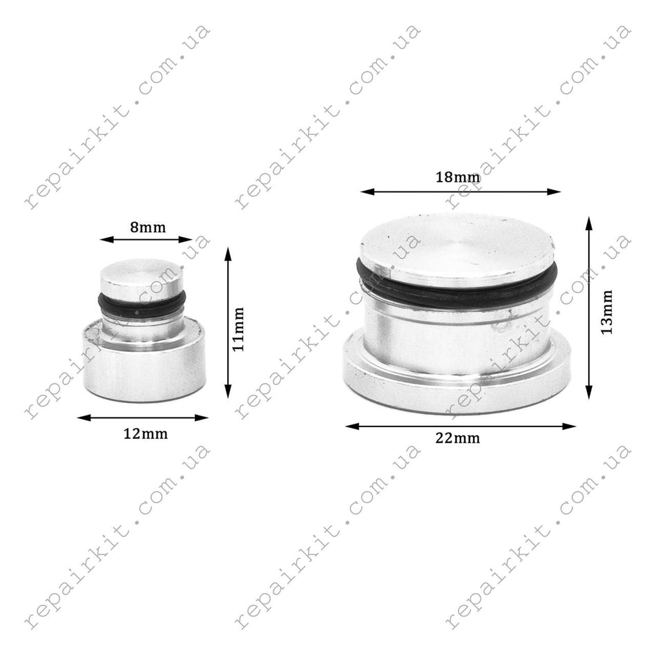 Swirl flap plugs Opel Z19DTH Z19DTJ 55210201 18mm