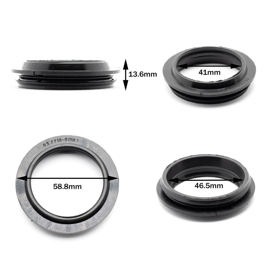 Oil seal 03.7718-5018.1 of the vacuum brake booster