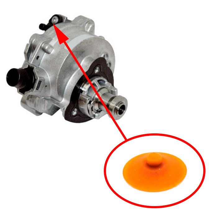 Vacuum pump diaphragm BMW N55 N63 N63N 11667575325, 11668605976