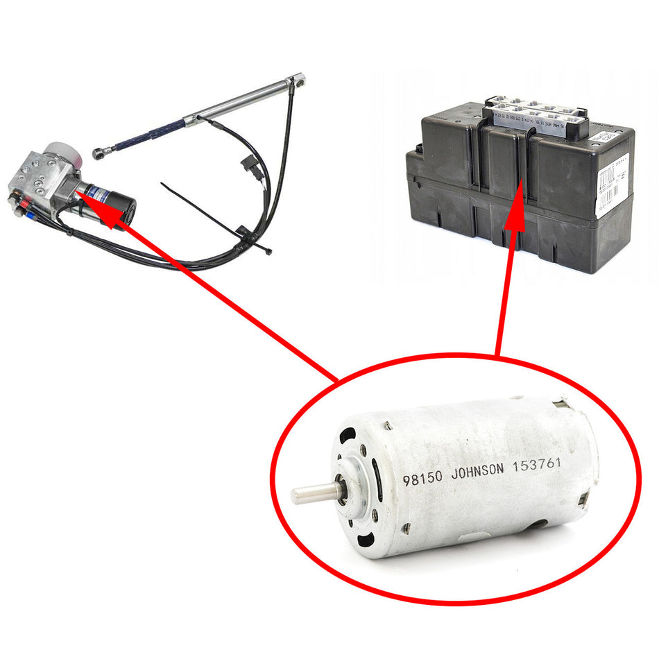 Motor for the central locking vacuum pump Mercedes-Benz W220