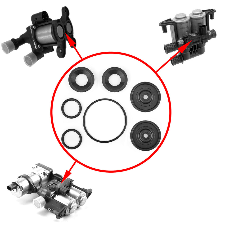 Repair kit for BMW E39, E38, E53, E34, E32, E31, E65, E66, E60, E61, E63, E64 stove valves