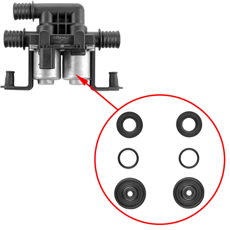 Repair kit for BMW E53, E70, E71, E72, F15, F16, F85, F86 stove valves