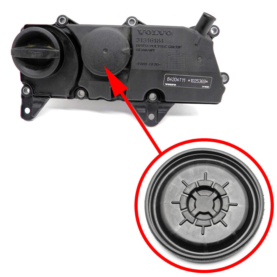 Volvo 2.0L Oil Separator membrane XC90, XC60, XC70, S60, S90, S80, V90, V60 32140004