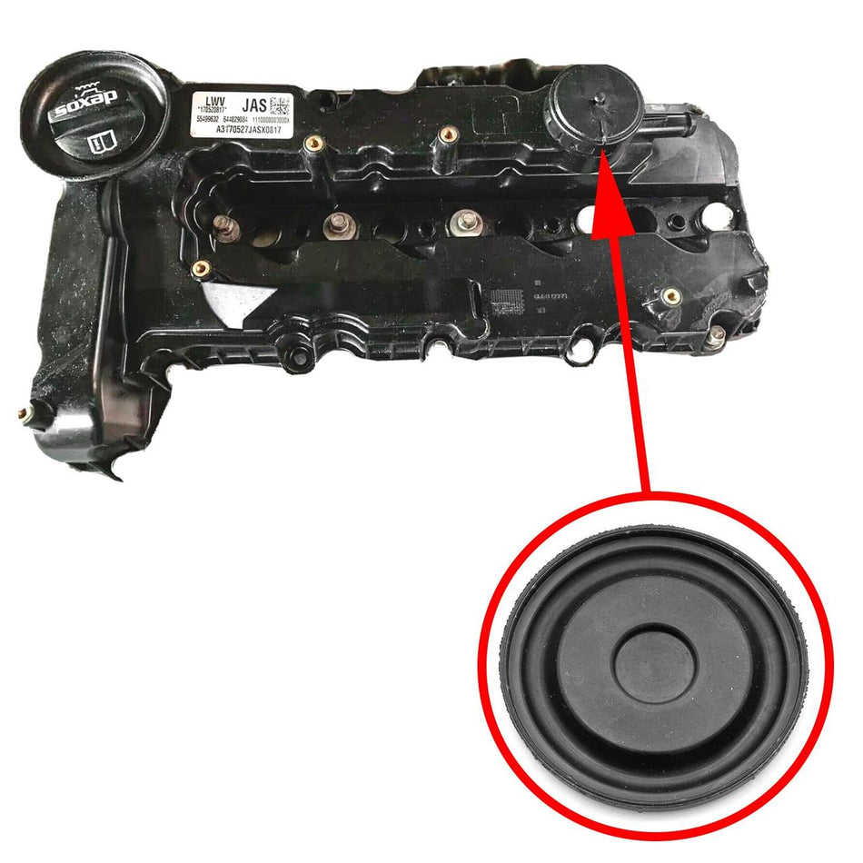 Valve cover diaphragm Opel 1.6 CDTI B16DTH and 2.0 CDTI B20DTH