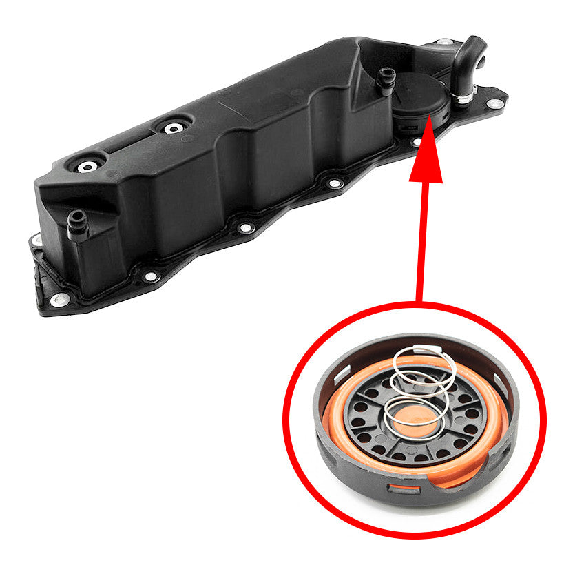Volvo 31319643 and Land Rover LR023777 Oil Separator Repair Kit